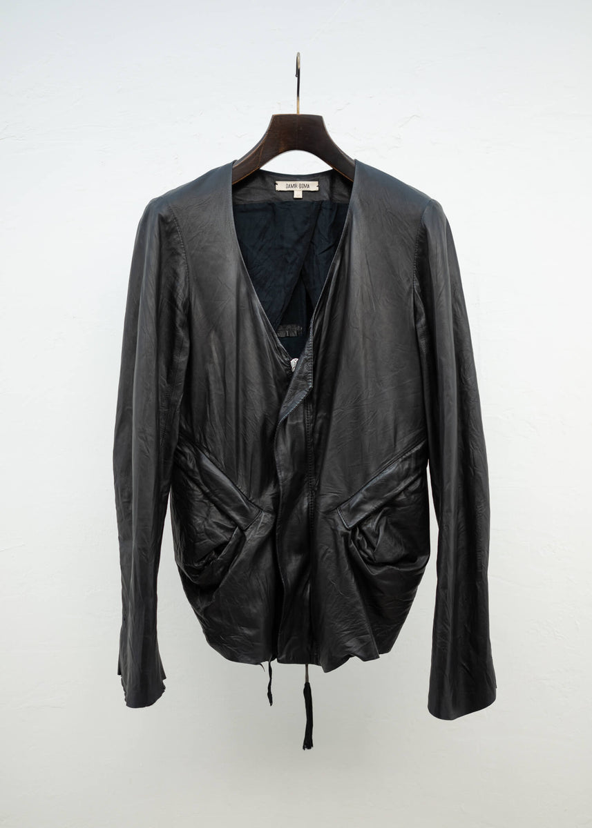 DAMIR DOMA leather blouson – ARCHIVE OF FASHION