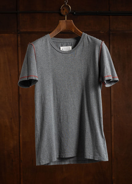 Maison Margiela インサイドアウトデザインTシャツ gray