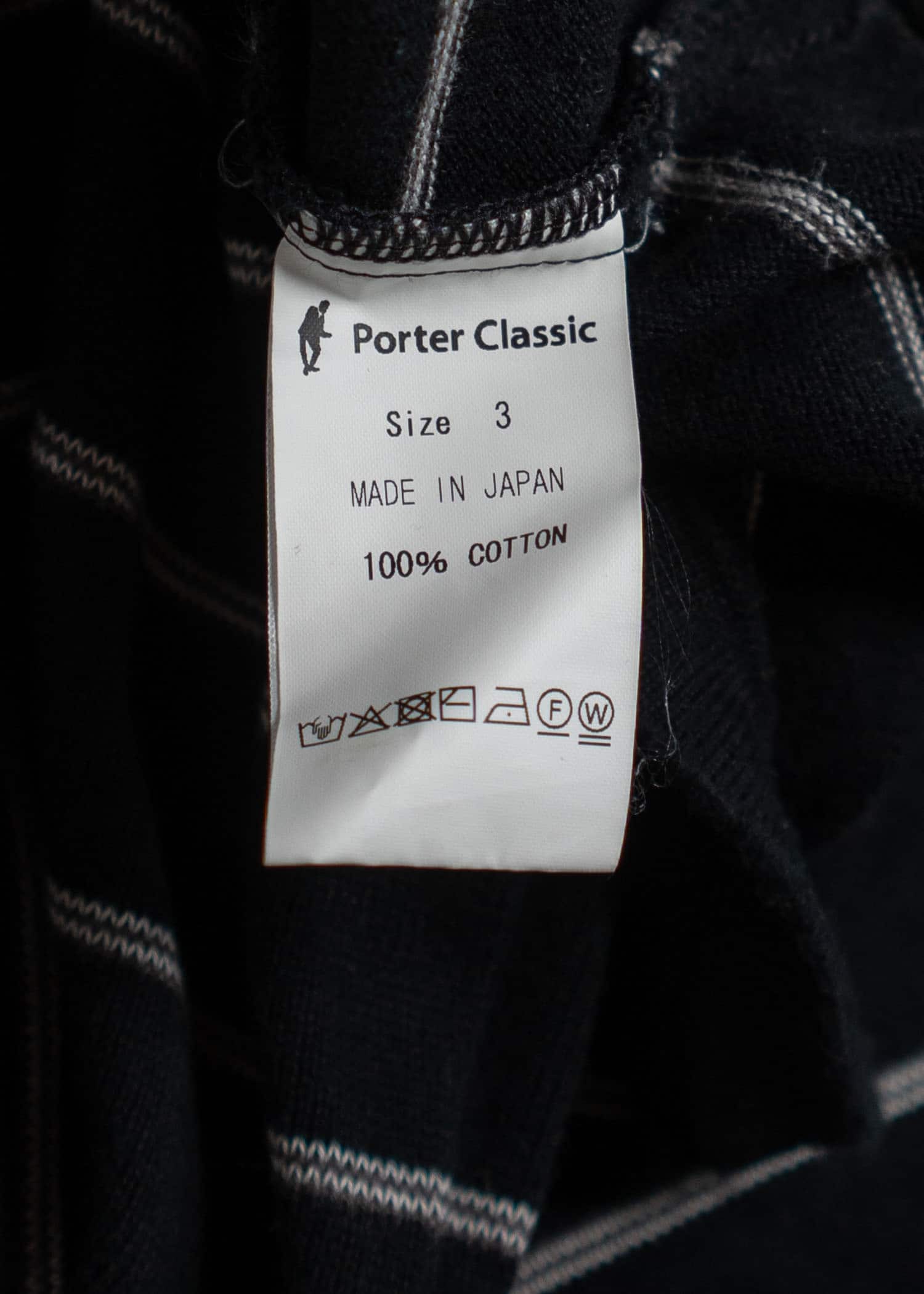 PORTER CLASSIC ボーダーTシャツ