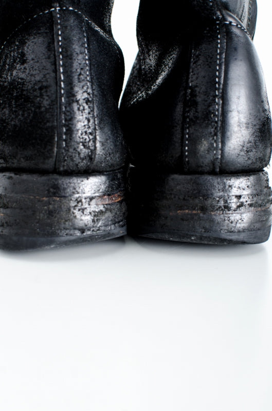 CAROL CHRISTIAN POELL レザーサイドジップブーツ レザー 42(JP26cm)  黒 ブーツ [東京]