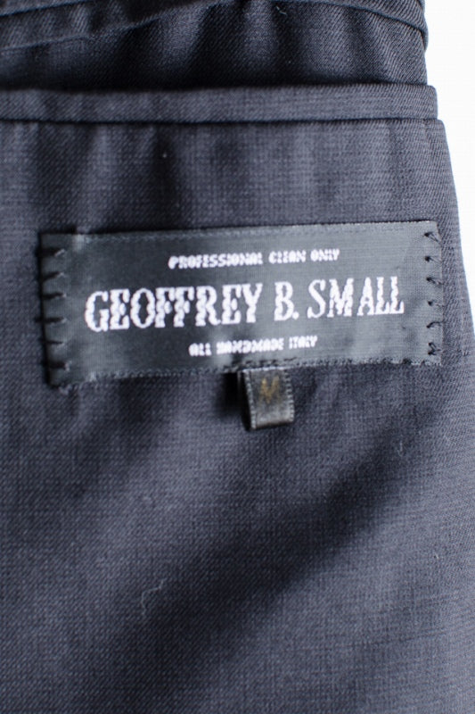 Geoffrey B. Small Super150's テーラードジャケット ウール M  黒 テーラードジャケット [梅田]