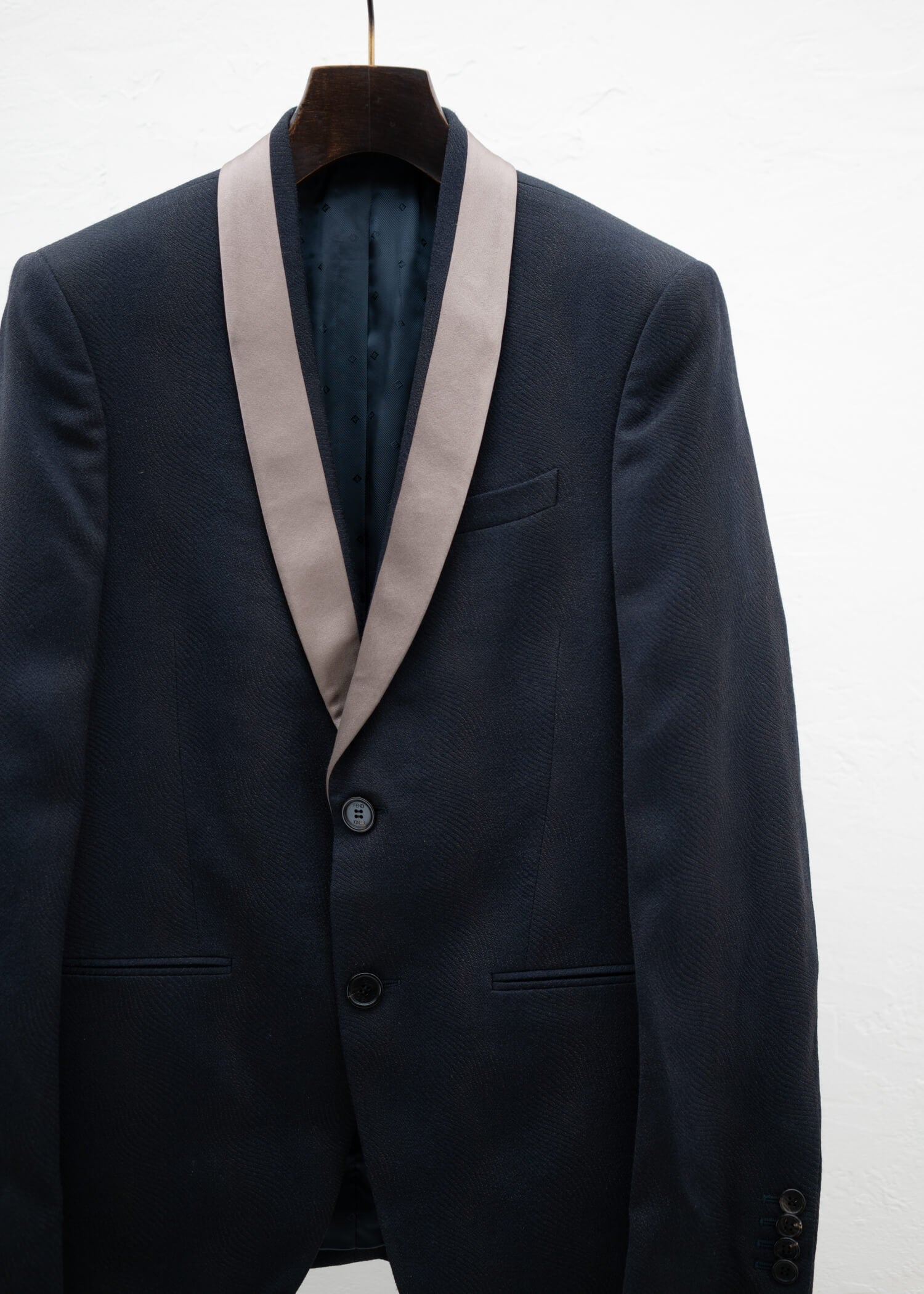 FENDI Wool Silk Jacquard Jacket