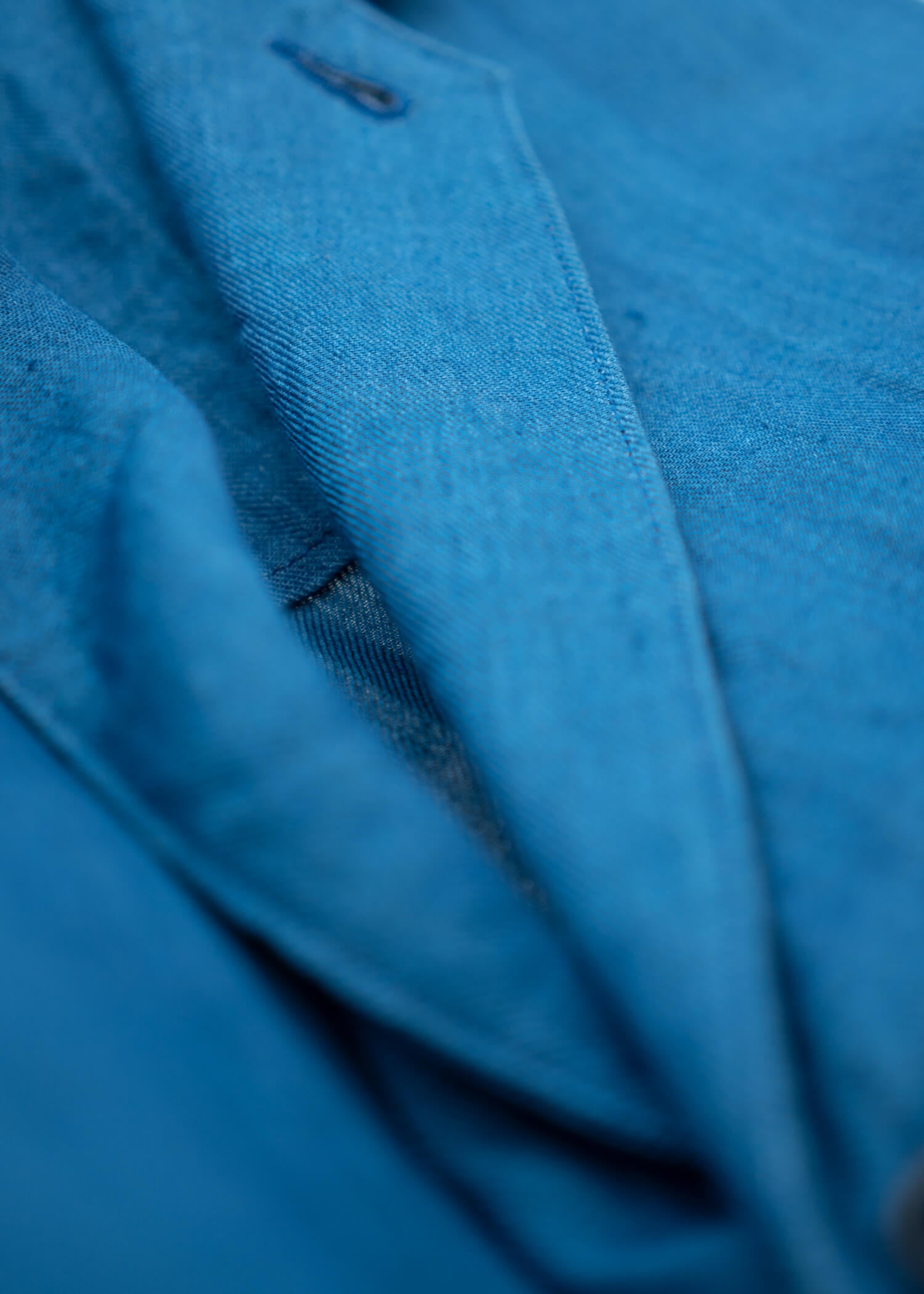 YOHJI YAMAMOTO POUR HOMME  linen chester coat 藍染