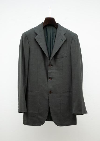 kiton カシミヤシルク手縫いジャケット