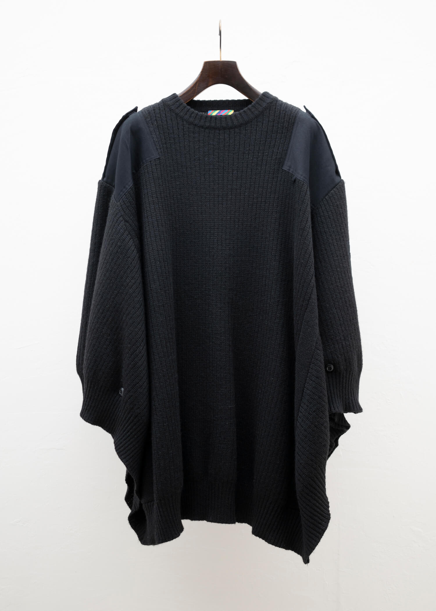 is-ness 20AW MILITARY PONCHO