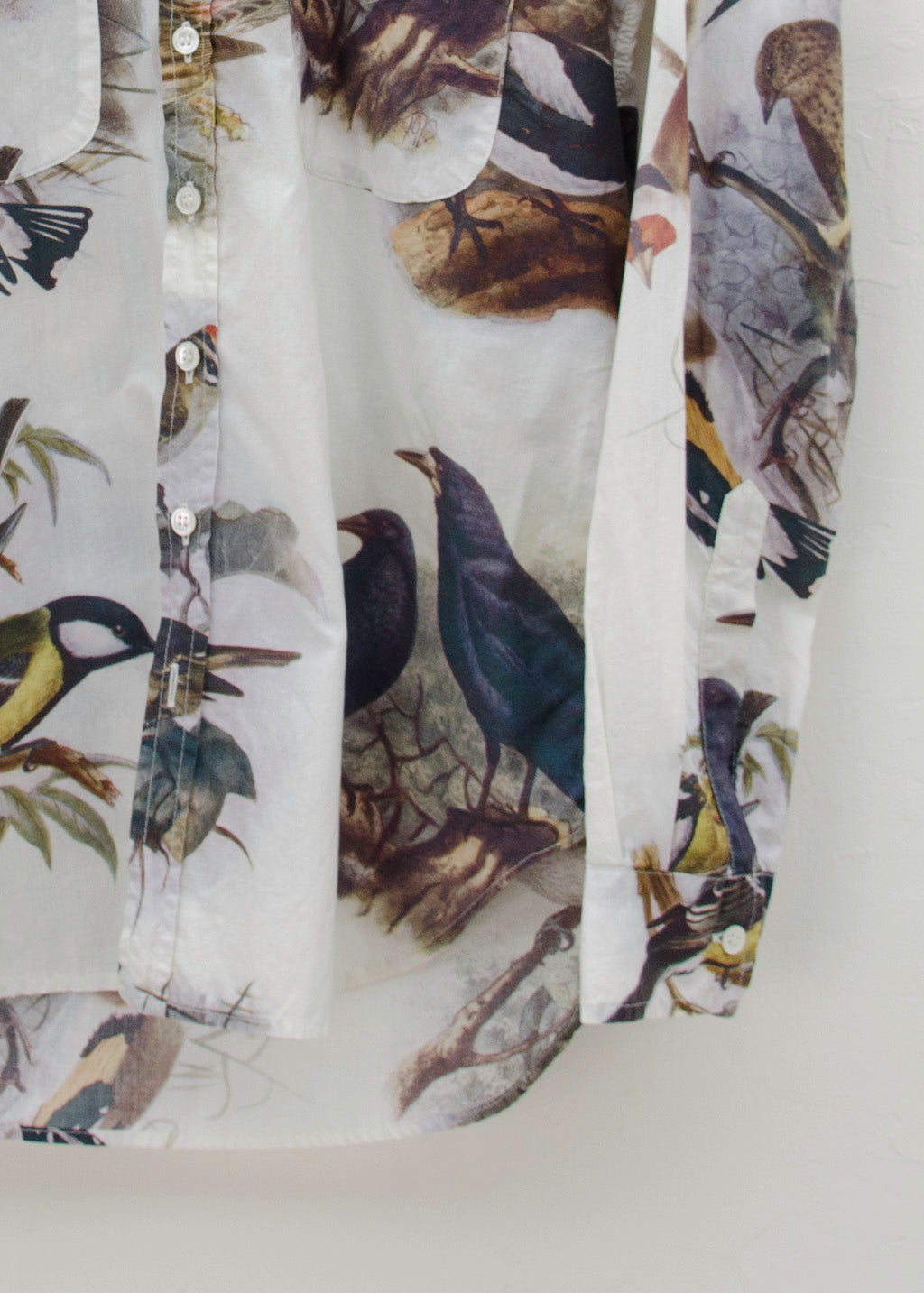 PAUL HARNDEN 2014SS Birds Print Shirt