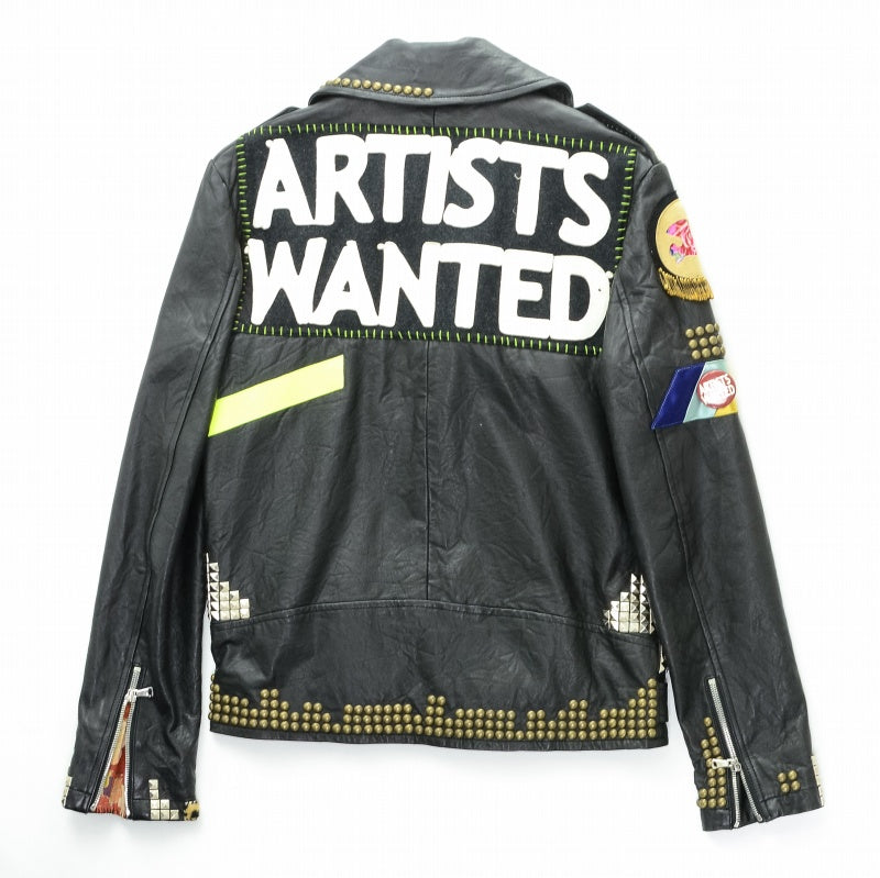 FREE CITY 18AW FCTJKT001S ARTISTS WANTED モーターサイクルレザー 