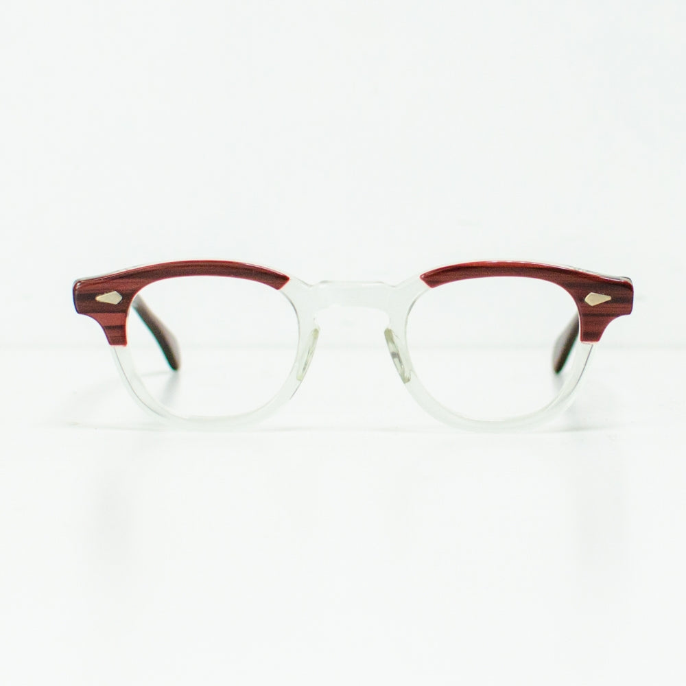 TART OPTICAL 1950's ARNEL アーネル ヴィンテージ眼鏡 赤 メガネ 