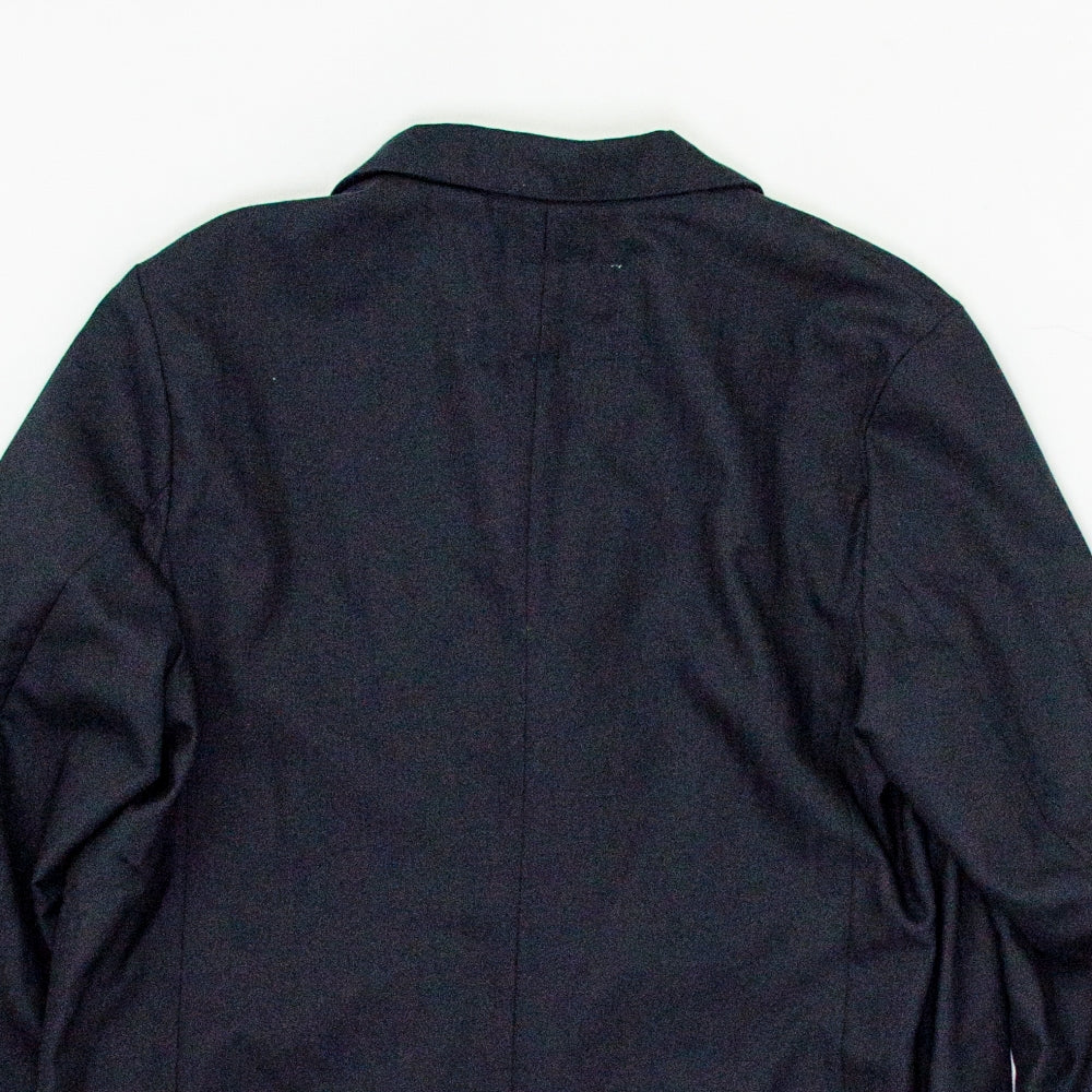 CAMIEL FORTGENS 19AW デザインジャケット コットン M ブラック  黒 テーラードジャケット