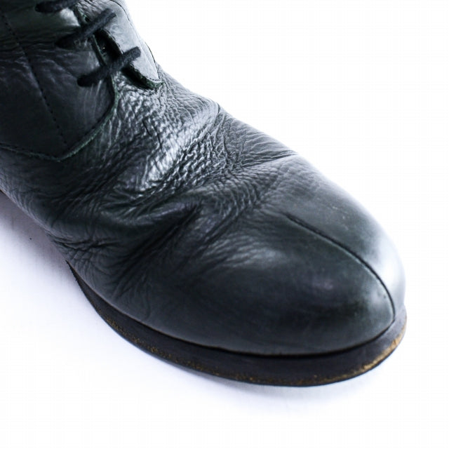 DAMIR DOMA バックジップロングブーツ レザー 42（JP27cm）  黒 ブーツ