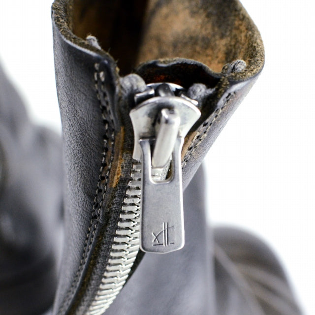 中古】 GUIDI グイディ バックジップブーツ 43 初期名作 高品質革 ブーツ CONTRAXAWARE