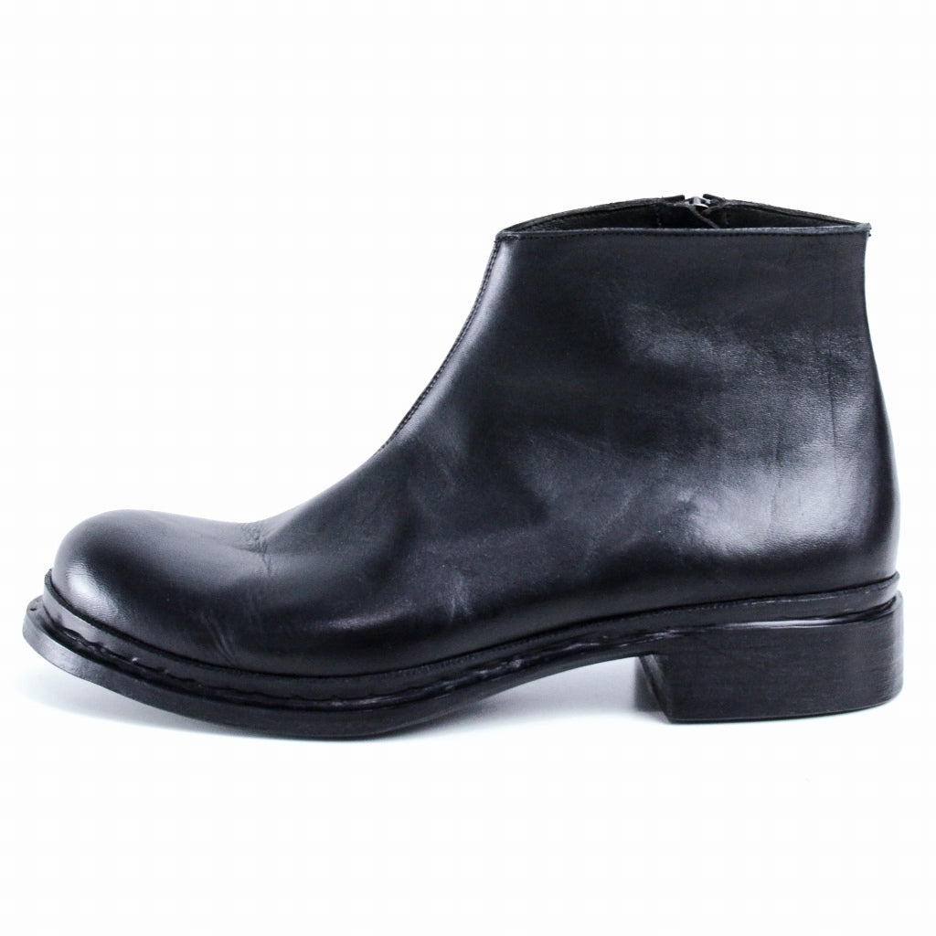 DIMISSIANOS & MILLER フルグレインミドルブーツ レザー 42（JP27cm）  黒 ブーツ [東京]