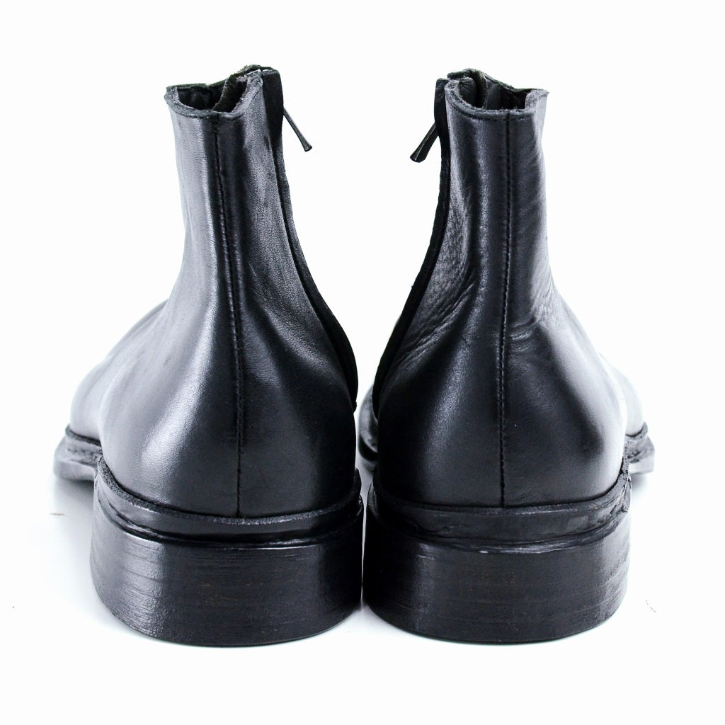 DIMISSIANOS & MILLER フルグレインミドルブーツ レザー 42（JP27cm）  黒 ブーツ [東京]