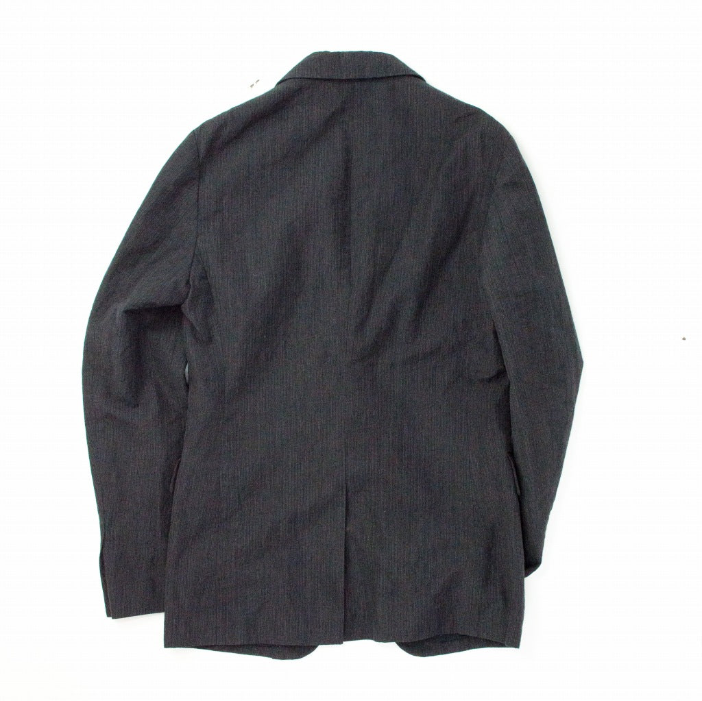 forme d'expression ウールラミーテーラードジャケット ウール 44  灰色 テーラードジャケット [東京]