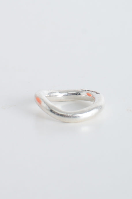 ANN DEMEULEMEESTER Twist Ring / Silver Silver 925 Silver Ring