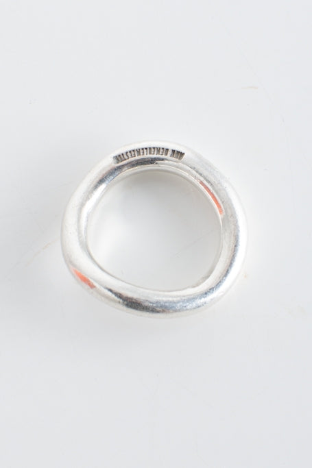 ANN DEMEULEMEESTER Twist Ring / Silver Silver 925 Silver Ring