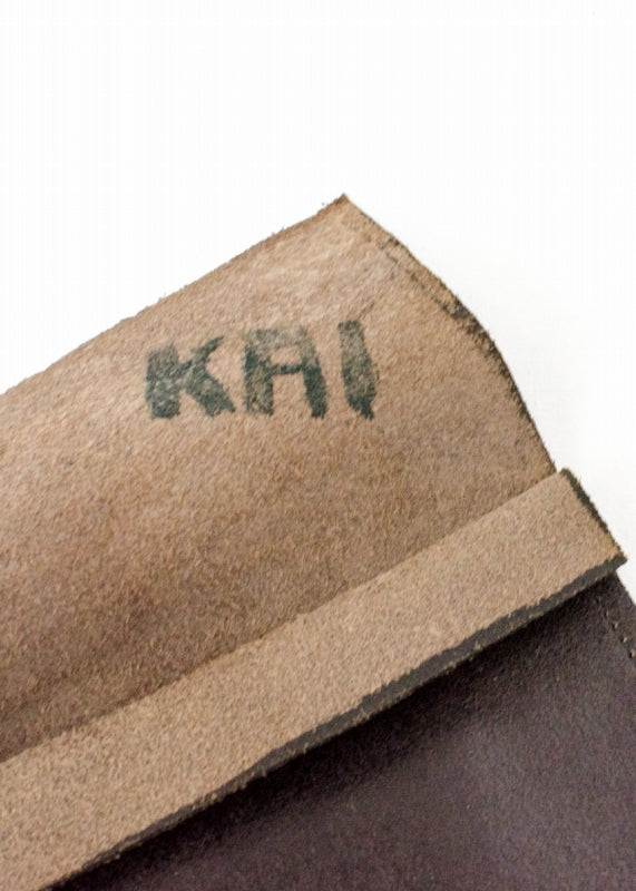 KAI HEMELEERS レザーカードケース レザー  茶 カードケース