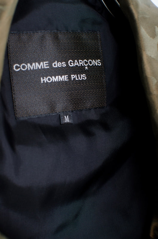 COMME des GARCONS HOMME PLUS 18AW カモフラシャーリングコート M   その他アウター [堀江]
