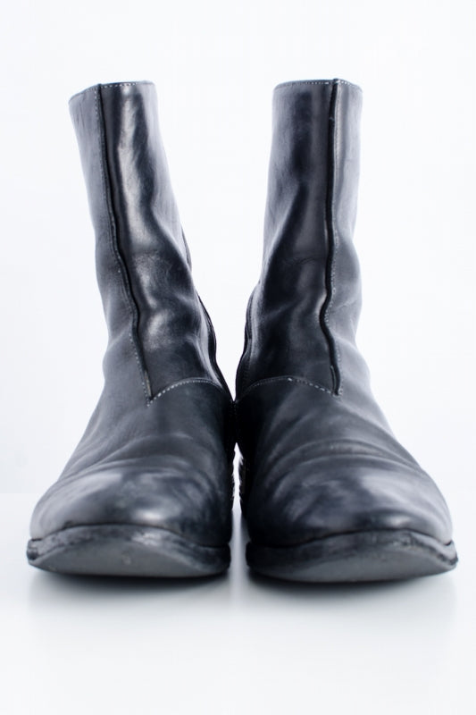 CAROL CHRISTIAN POELL スパイラルロングブーツ レザー （JP27.5cm）  黒 ブーツ [東京]