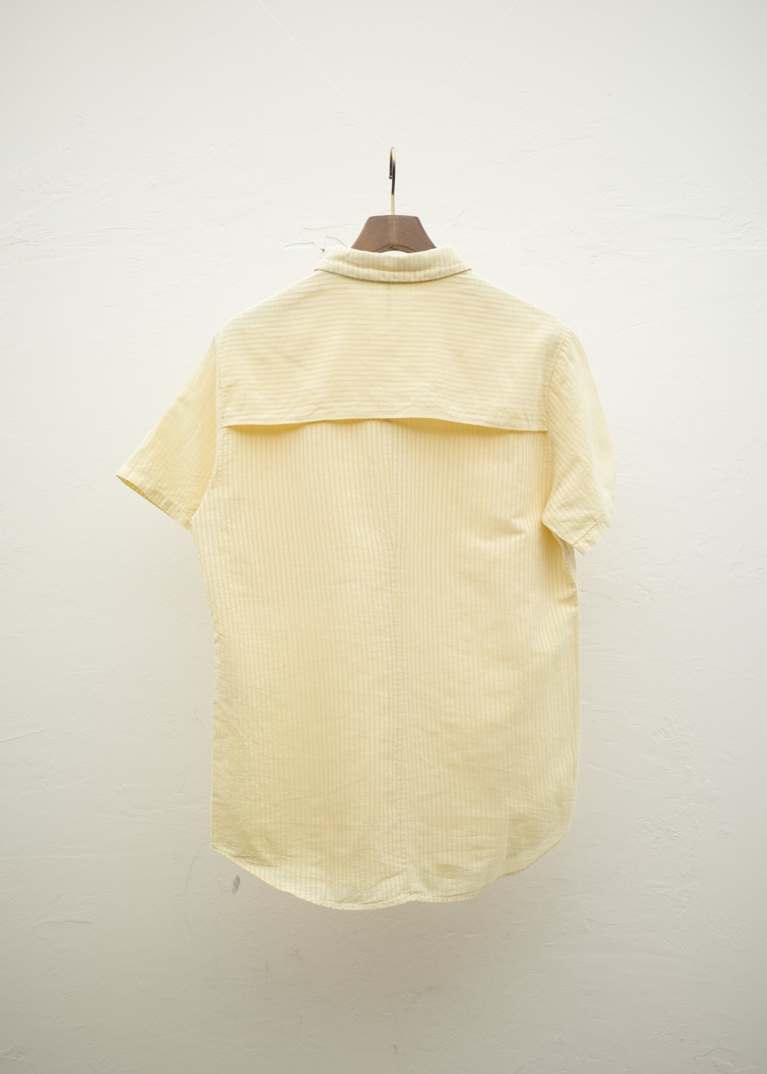 individual sentiments 17SS gardenia yellow shirt