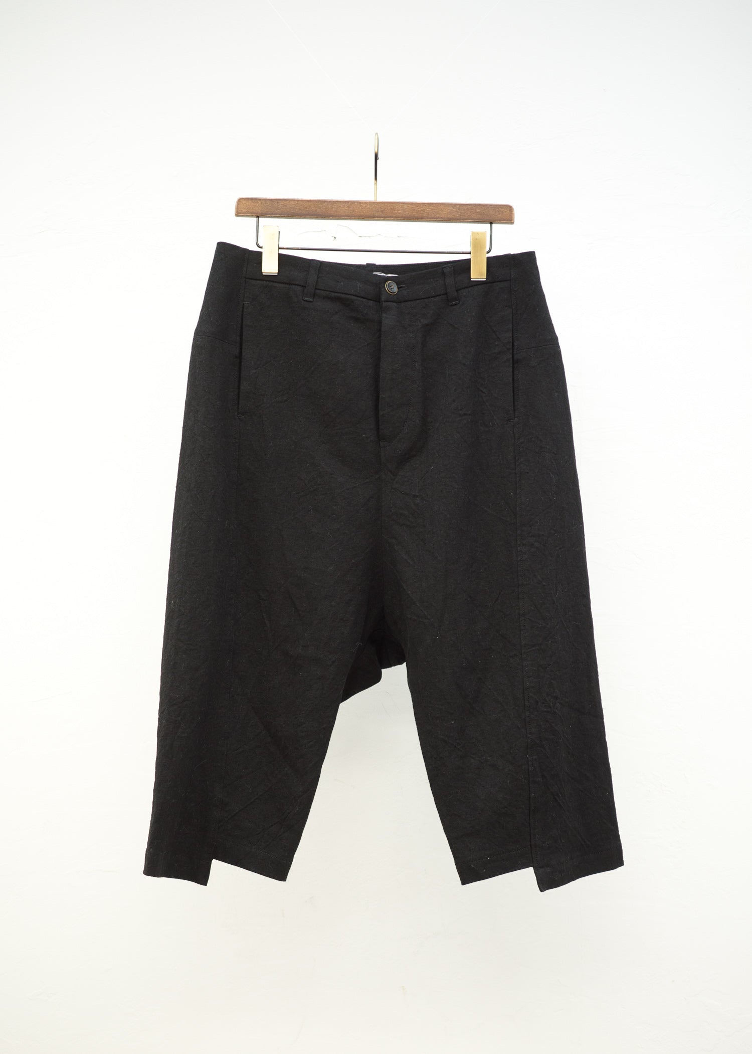 individual sentiments 16SS washed linen canvas pants