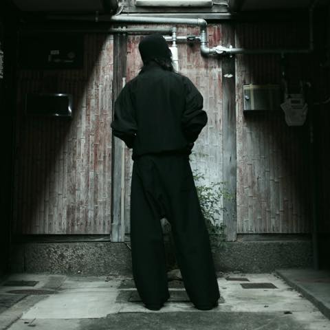 JAN-JAN VAN ESSCHE 19AW TROUSERS#53 DENIM STYLE TROUSERS ウール BLACK  黒 パンツ [京都]